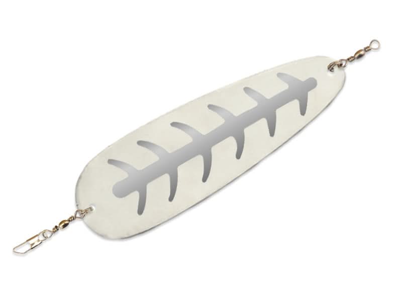 Mack's Lure Sling Blade Original Nickel Silver 6"