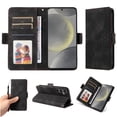 thumbnail image 5 of Funda GANGXUN para Samsung Galaxy S24 Plus con diseño acolchado elegante, cuero PU, protección total y ajuste preciso, 5 of 5