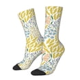 thumbnail image 1 of Fotbe Boho Calcetas Largas con Estampado para Hombre y Mujer – Calcetas de Compresión Transpirables y Elásticas, Viajar y Uso Diario Talla 5-11, 1 of 6
