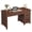 brown, variant on Farmhouse Wood Office Desk with Drawers and Adjustable File Cabinet 53.5 Inch Executive Writing Desk Built-in Power Outlets Distressed Finish Ash Black/Brown/Beige/White