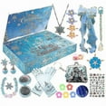 thumbnail image 1 of Children's Frozen Advent Calendar Princess Bag Jewelry 24-Day Countdown Calendar Blind Box Christmas Gift Set, 1 of 1
