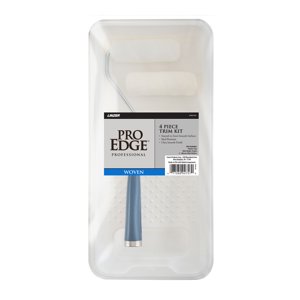 Linzer Pro Edge 4-Piece Mini Paint Roller Kit, 4 Inch