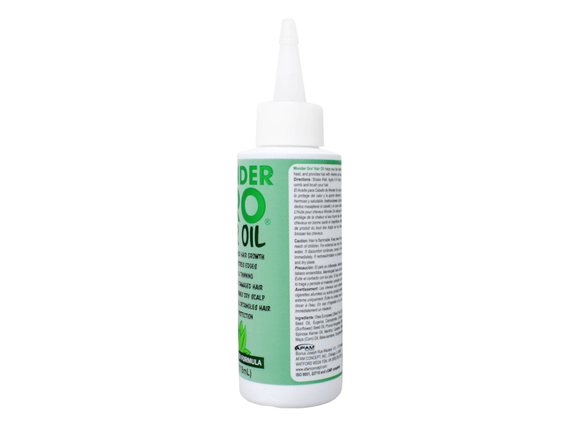 5 Pack of Wonder Gro Hair Growth Oil 4 Ounce