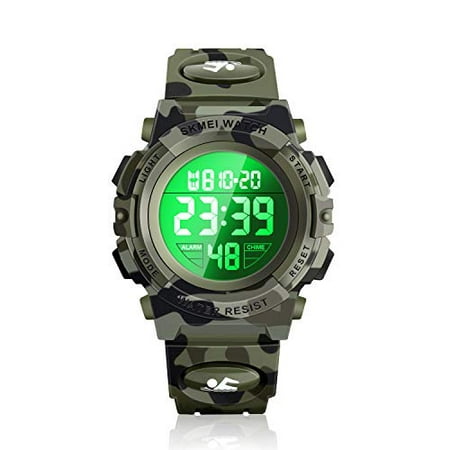Dodosky Boy Toys Age 5-15, LED 50M Waterproof Digital Sport Watches for ...