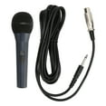 thumbnail image 1 of Micrófono de karaoke con cable de 6,35 mm para altavoz y amplificador Micrófono dinámico de metal con cancelación de ruido, 1 of 8