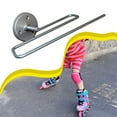 thumbnail image 3 of Guardoinrt 2pcs/set Portable Roller Holder Durable Steel Wall Mount Display Stand Environmentally Friendly, 3 of 6