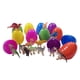 thumbnail image 5 of 12x huevos de Pascua con dinosaurios, juguetes rellenos, huevos de Pascua, cesta de Pascua, rellenos, figuras de animales para decoración navideña, 5 of 10