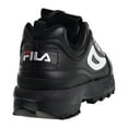 thumbnail image 3 of Fila Mens Disruptor II Premium Leather Logo Sneakers, 3 of 6