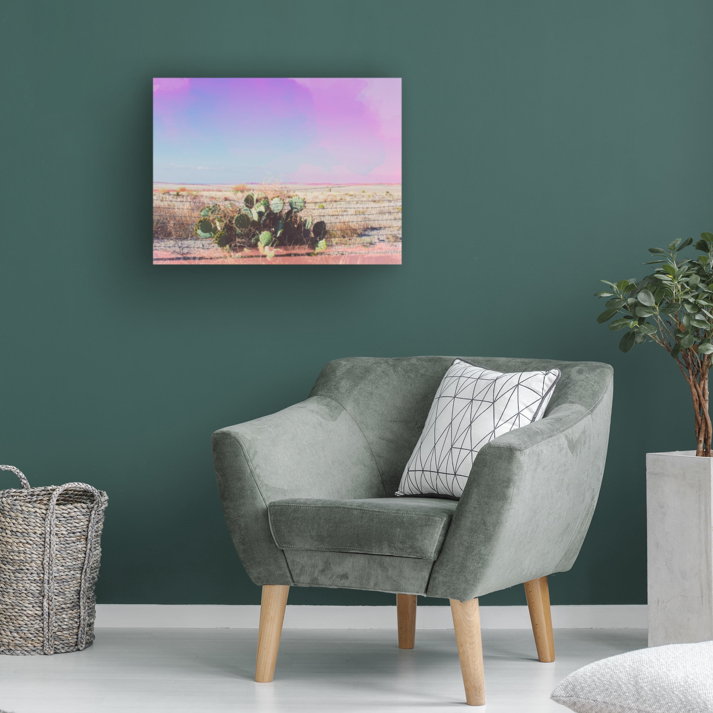 Sonja Quintero 'West Texas Scapes I' Canvas Art