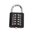 thumbnail image 4 of Outdoor , 10 Digits Security  Zinc Alloy Mechanical Lock Hardened Steel Rustproof  For Gym Cabinet Gate Toolbox Suitcase, 4 of 8