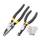 thumbnail image 3 of Alicates extractores de tornillos, alicates de electricista, herramienta manual antideslizante, extractor de tornillos dañados para reparación, extrae 6 pulgadas 9 pulgadas, 3 of 8