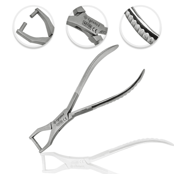 Cynamed Premium Eye Wire Closing Optical Pliers - Screw Flairing Optician Eyeglass Hand Tools