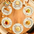 thumbnail image 4 of Multicolor Polyester Easter Round Placemat, 15.75in Festive Table Mat for Easter Dinner Spring Home Decor, Family Gatherings School Events Table Protector, 4 of 6