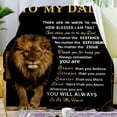 thumbnail image 2 of Funny Birthday Gifts for Dad Husband,Dad Blanket Dads Gifts from Daughter Son,Soft Daddy Throws Blanket for Couch and Napping 80"x60", 2 of 7