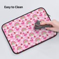 thumbnail image 5 of Pofeuu Cute Flamingo Print Laptop Carrying Case,13-15-Inch Laptop and Tablet, Sleek Design, Durable and Water-Repellent Fabric, Business Casual or School-13 inch, 5 of 8