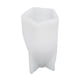 thumbnail image 1 of Moldes de velas irregulares 3D para hacer velas, moldes de silicona para adornos de resina 88x86x174mm, 1 of 9