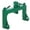 green, variant on 3-Point Category 1 Quick Hitch, 3000 LBS Lift Capacity, 27.5 Inch Lower Arm Spacing, 14.5"-17.5" Adjustable Level, Fits Category 1 & 2 Tractors