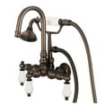 thumbnail image 5 of Water Creation F6-0012-03-AL 3.38 in. Brown Vintage Classic Center Wall Mount Tub Faucet, Oil-Rubbed Bronze, 5 of 5