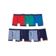thumbnail image 2 of Boys' Comfort Flex Waistband Sport Styling Ringer Boxer Briefs 5 Pack, 2 of 3