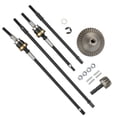 thumbnail image 1 of ANGGREK Drive Shaft Gear Set,RC Front Rear Drive Shaft Axle With 38T And 13T Gear Set For Axial Wraith RR10/90018,RC Drive Shaft Set, 1 of 8