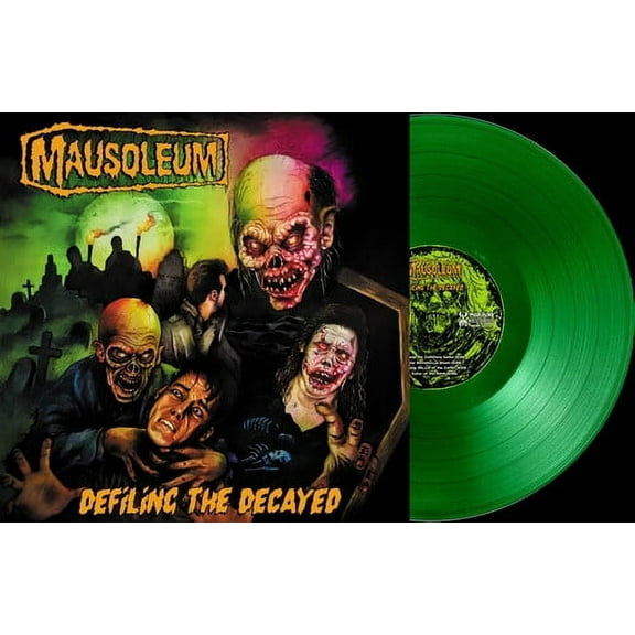 Mausoleum - Defiling the Decayed - Green - Music & Performance - Vinyl