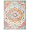 thumbnail image 2 of SAFAVIEH Crystal Debra Southwestern Area Rug, Light Blue/Fuchsia, 10' x 14', 2 of 11