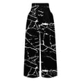 thumbnail image 3 of WILLBEST Pantalones Casuales para Mujer: Cómodos Pantalones Largos de Pierna Ancha con Cordón En La Cintura Alta para Uso Diario. Chica, 3 of 3