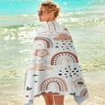 thumbnail image 7 of LACKUST Rainbow Beach Towel, Sand-Proof & Multi-Purpose, 75x150cm, 7 of 7