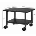 thumbnail image 2 of GAKMR-Industrial under-desk printer stand, two-layer mobile machine cart, 2 of 4