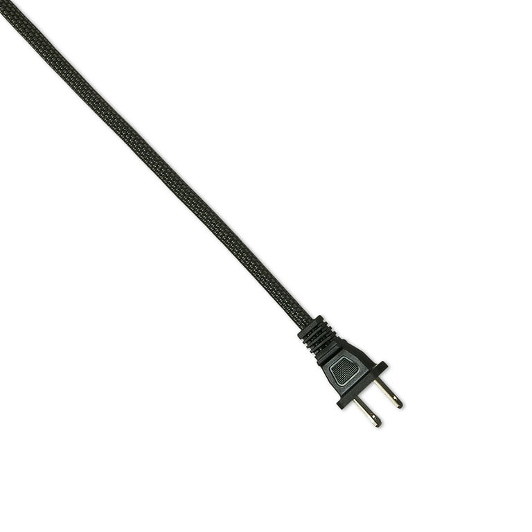 Hyper Tough 10-Foot 3-Outlet Light-Duty Extension Cord, Black