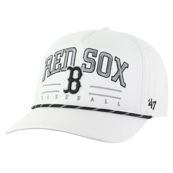 Men's '47 White Boston Red Sox Roscoe Speckle Hitch Adjustable Hat