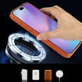 thumbnail image 6 of for iPhone 17 Pro Magnetic Shockproof Protective Case, Compatible with MagSafe, Transforms Your Phone into iPhone 17 Pro Max Style, Anti-Scratch Anti-Fingerprint Slim Design Phone Cover, Silver, 6 of 7