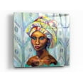 thumbnail image 1 of Epic Art 'Queen' by Jeanette Vertentes, Acrylic Glass Wall Art, 24"x24", 1 of 1