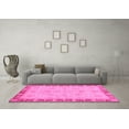 thumbnail image 3 of Ahgly Company Indoor Square Oriental Pink Traditional Area Rugs, 8' Square, 3 of 4