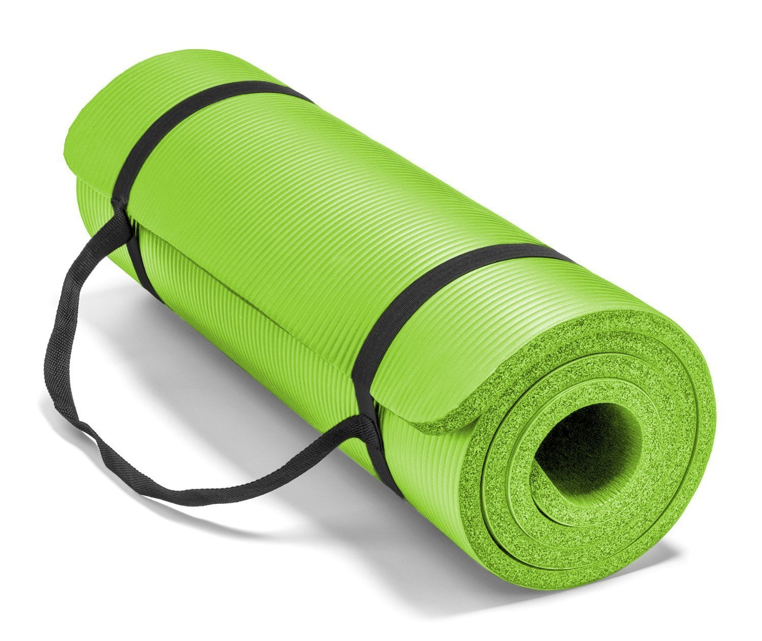 Yoga Pilates Mat High Density NBR Thick Gym Exercise Mat 72" x 24"x 0.4"