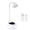 White, variant on EBCUE UV LED Nail Lamp 36W Mini Cordless Flash Cure Lamp USB Rechargeable Goosenecks LED Nail Light for Gel Nails with 4 Timers & Auto Sensor for Salon Home DIY Use White