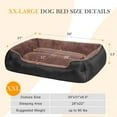 thumbnail image 7 of Orthopedic Pet Bed for Large Dogs,cat bed Soft Breathable Dog Bed Machine Washable Non-Slip Bottom Dog Cat Sofa Bed,Grey, 7 of 7