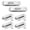 Silver-60lbs Strength 6 pack, variant on Ic Door Catchg Pull Strong Cabinet Latches Hardware Stainless Steel Chrome Closer For Bathroom Kitchen Sliding Window Cupboard (40lbs Strength 8 Pack)