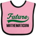 thumbnail image 3 of Inktastic Future Mathematician Boys or Girls Baby Bib, 3 of 4
