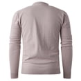 thumbnail image 3 of Erwazi Chandails à Col Rond pour Hommes Extensible Ajusté Thermique Automne Hiver Décontracté Manches Longues Chandail, 3 of 6