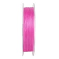 thumbnail image 4 of HERCULES Super Strong 500M 547 Yards Braided Fishing Line 15 LB Test for Saltwater Freshwater PE Braid Fish Lines 4 Strands - Pink, 15LB (6.8KG), 0.16MM, 4 of 9