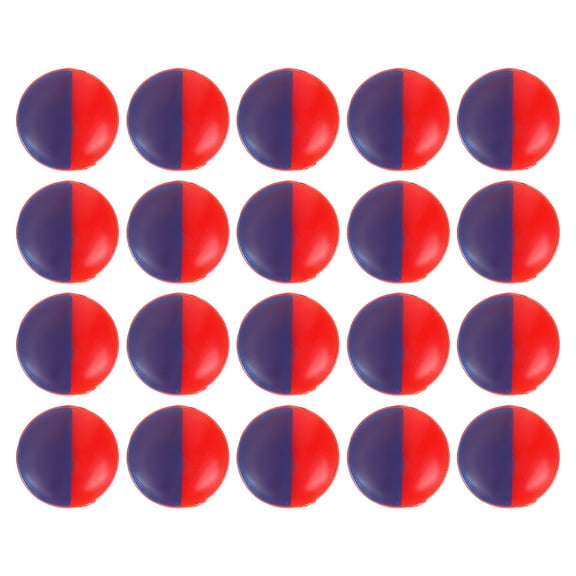 unbranded 20pcs Faucet Index Buttons Hot Cold Signs Indicator Knobs Buttons Faucet For Bathroom Hotel School