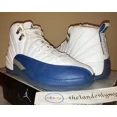 thumbnail image 1 of Ni - ke Men's 2004 Ni - ke Air Jordan 12 XII Retro French Blue 136001-141 Size 11.5 RARE!, 1 of 5