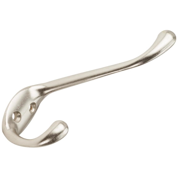National Hardware Heavy-Duty Satin Nickel Garment Hook N331-082