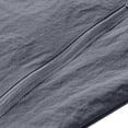 thumbnail image 6 of Men's Lightweight Outdoor Vest Full-Zip Waterproof Sleeveless Jacket for Travel Hiking Running Golf, 6 of 9