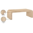 thumbnail image 7 of Meridian Furniture Toulon Natural Oak Veneer Coffee Table, 7 of 7