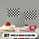 thumbnail image 4 of 100 Pcs Checkered Racing Toothpick Flags,cupcake Toppers Appetizers Flag,DIY Food Sandwiches for Racing Party Cocktail Ice Cream Cake Cheeseplate Deco, 4 of 4