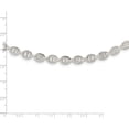 thumbnail image 3 of Sterling Silver Polished Fancy Link 18In Necklace (18 X 6.21) Made In India qg5967-18, 3 of 5