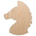 thumbnail image 1 of Chess Piece White Knight Wood Shape Unfinished Piece Cutout Craft DIY Projects - 4.70 Inch Size - 1/8 Inch Thick, 1 of 7