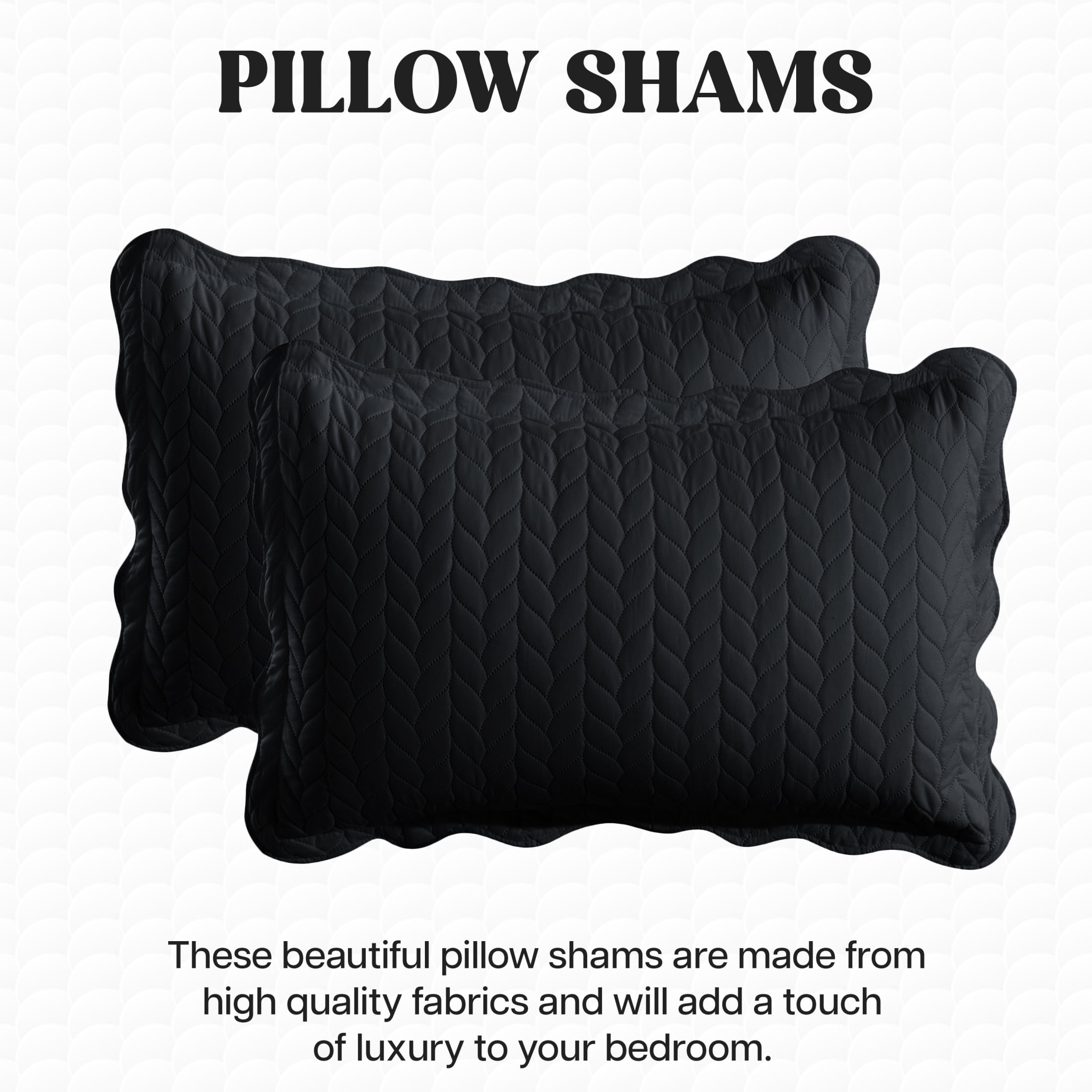 Moonlight20015 3 Piece Quilt Set Lightweight Ultrasoft Microfiber Bedding Charcoal Color King